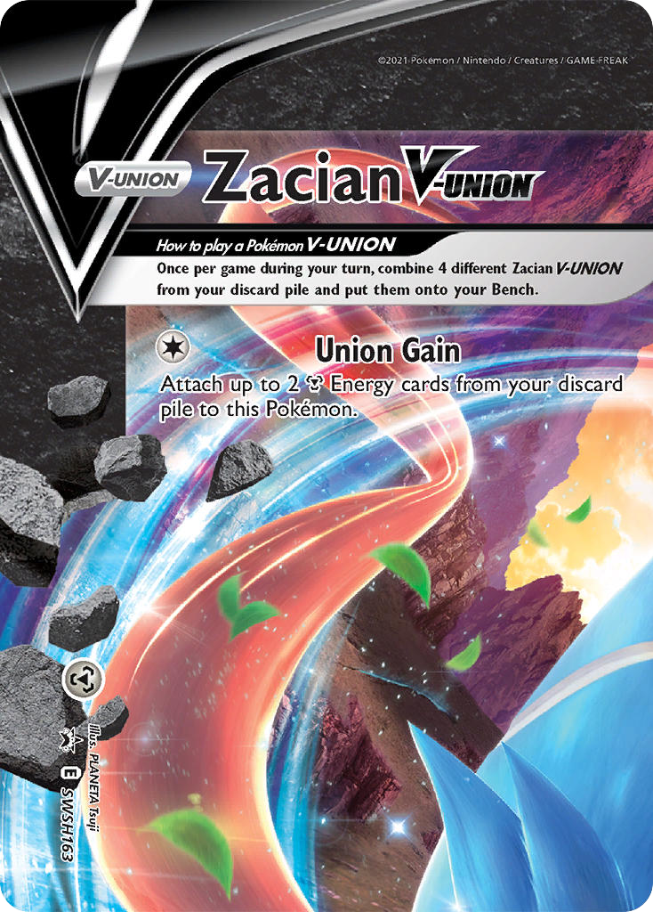 Zacian V-UNION SWSH163 / 307