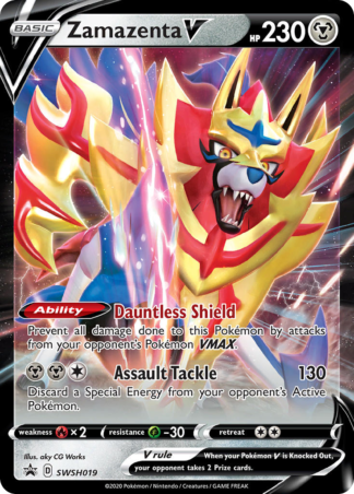 Zamazenta V SWSH019 / 307