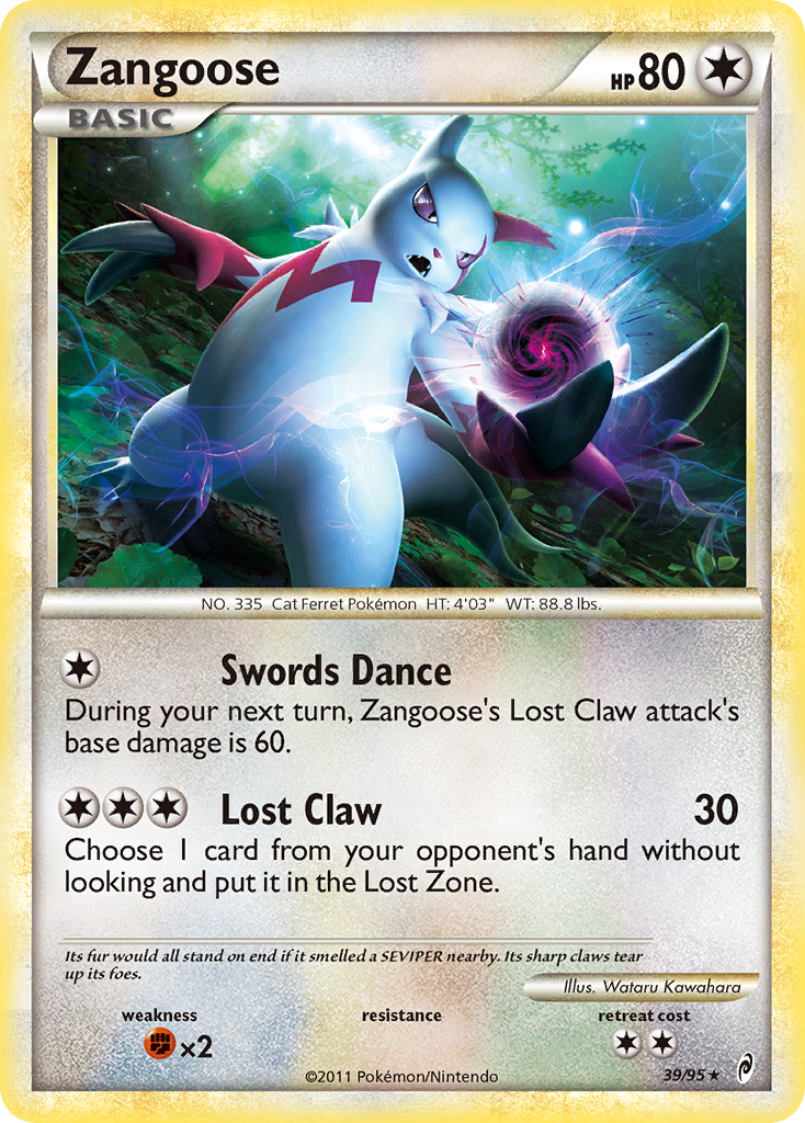 Zangoose 39 / 95