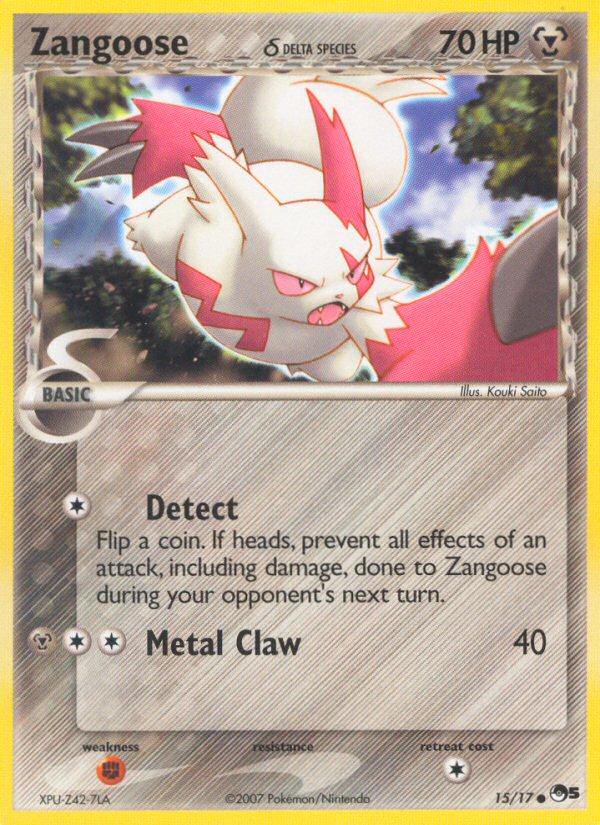 Zangoose δ 15 / 17