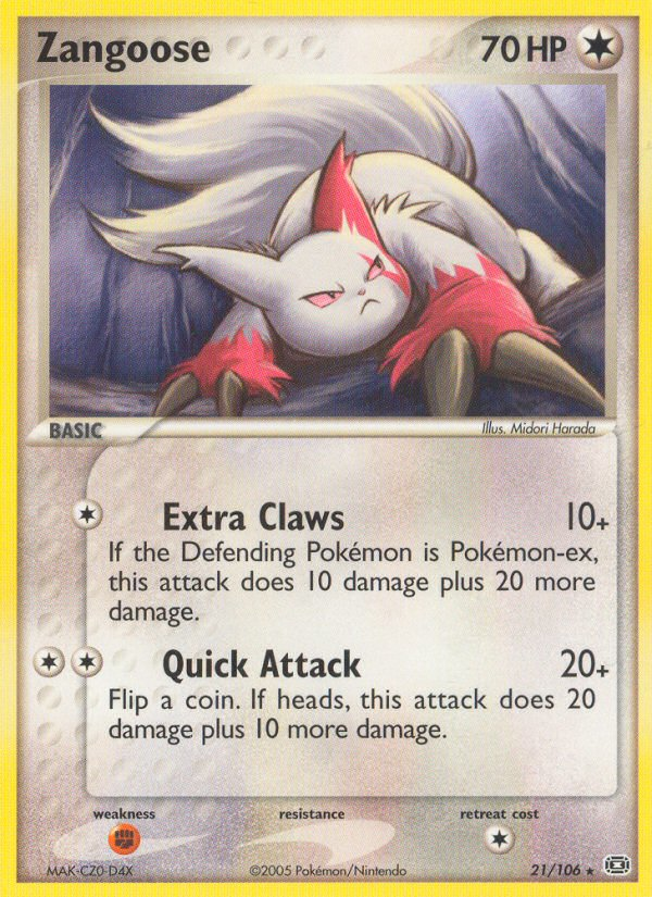 Zangoose 21 / 106