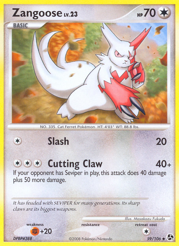 Zangoose 59 / 106
