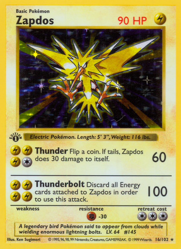 Zapdos 16 / 102