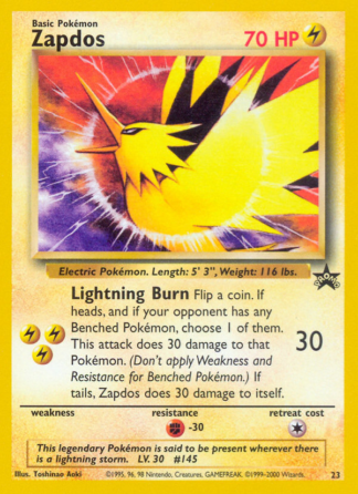 Zapdos 23 / 53