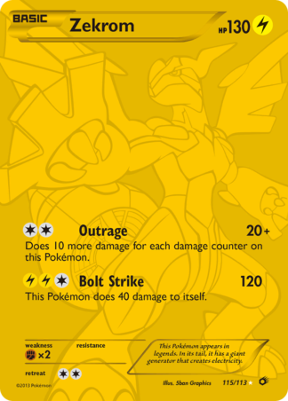 Zekrom 115 / 113