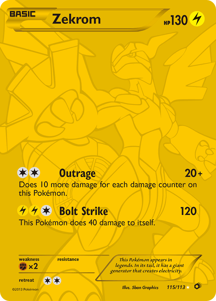 Zekrom 115 / 113