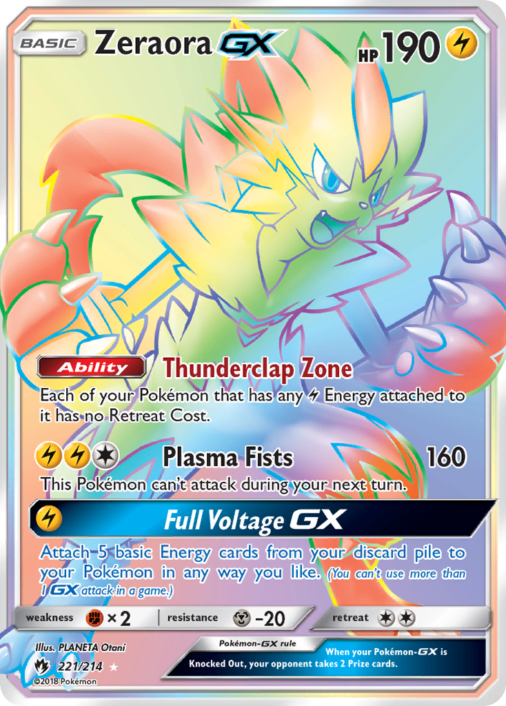 Zeraora-GX 221 / 214