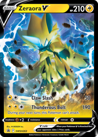 Zeraora V SWSH263 / 307