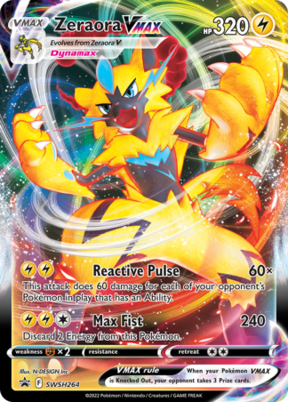 Zeraora VMAX SWSH264 / 307