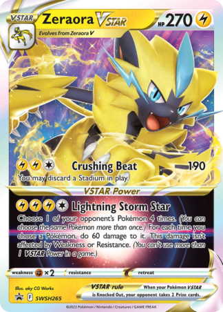 Zeraora VSTAR SWSH265 / 307