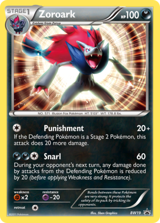 Zoroark BW19 / 101