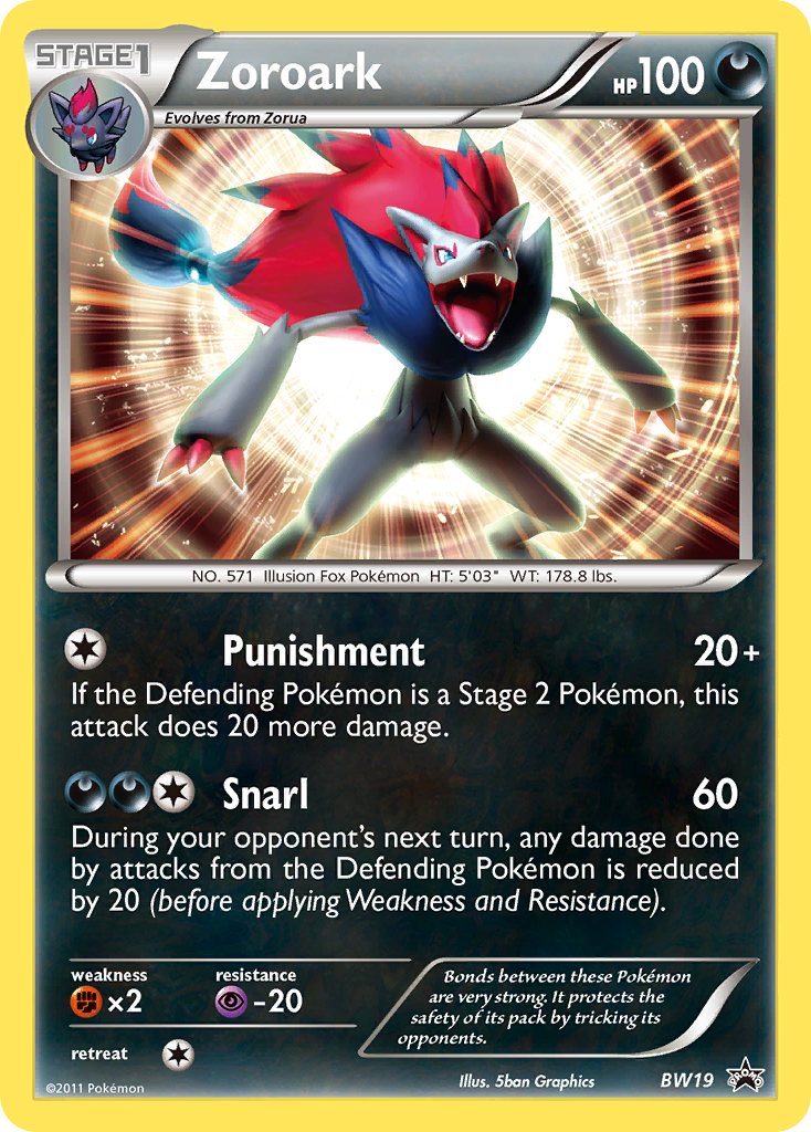 Zoroark BW19 / 101