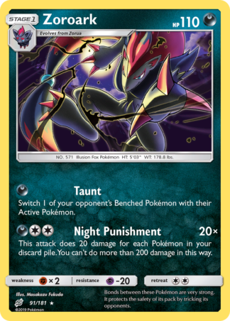 Zoroark 91 / 181