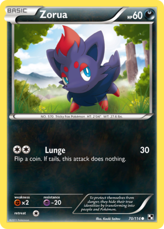 Zorua 70 / 114