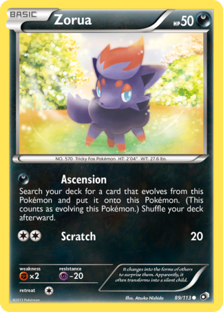 Zorua 89 / 113