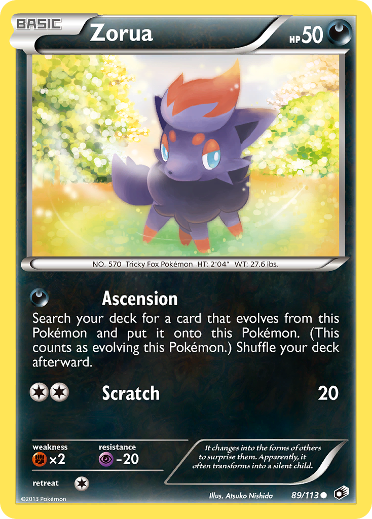 Zorua 89 / 113