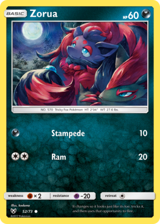 Zorua 52 / 73