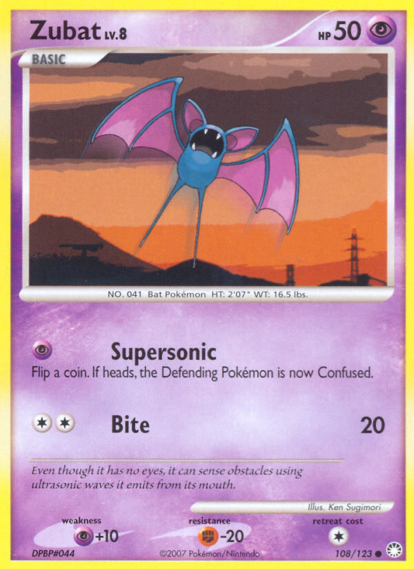 Zubat 108 / 123