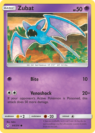 Zubat 64 / 214