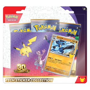 30th Celebration: Lucario Tech Sticker Collection / 0