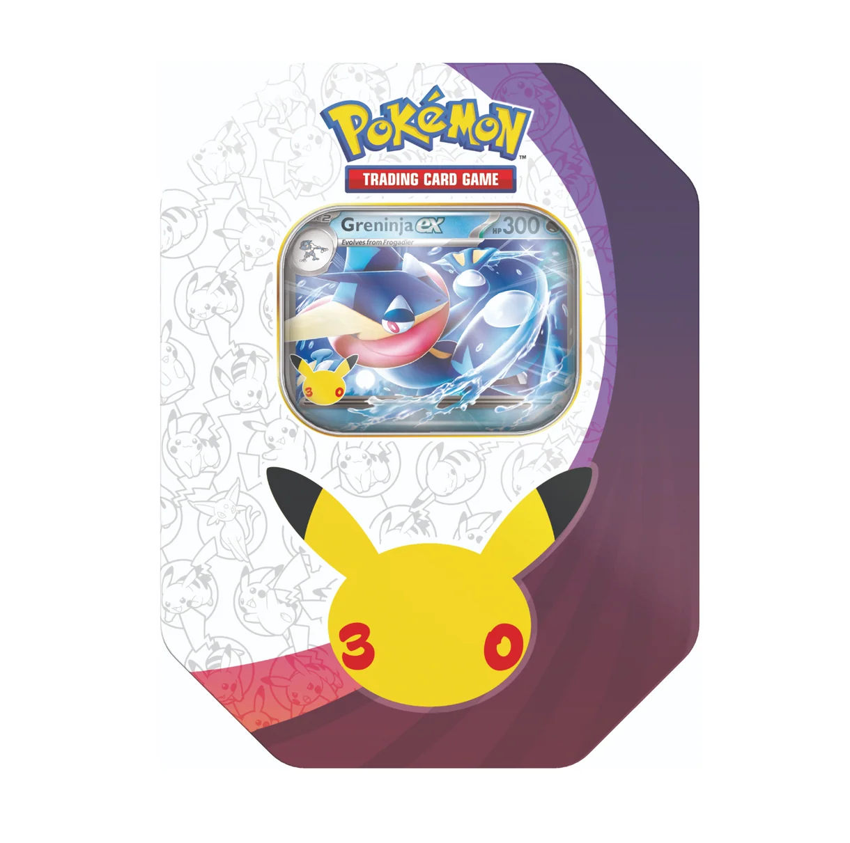 Pokemon 30th Anniversary Greninja Ex Tin
