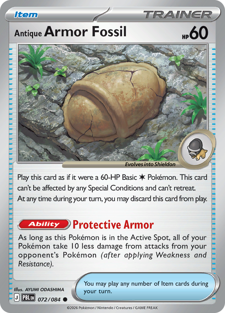 Antique Armor Fossil 72 / 0