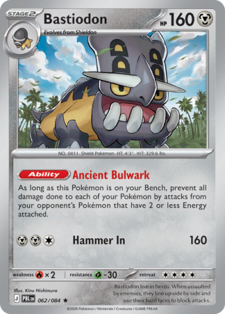 Bastiodon 62 / 0
