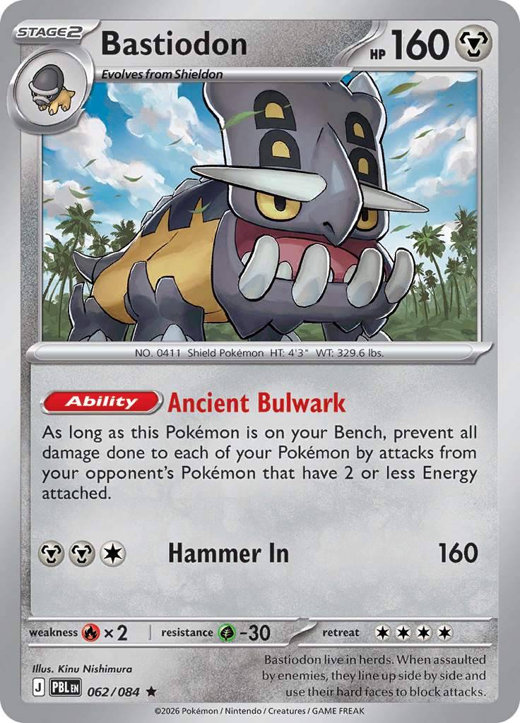 Bastiodon 62 / 0