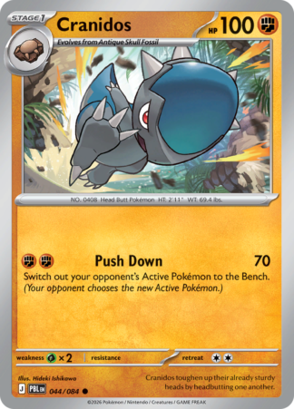 Cranidos 44 / 0
