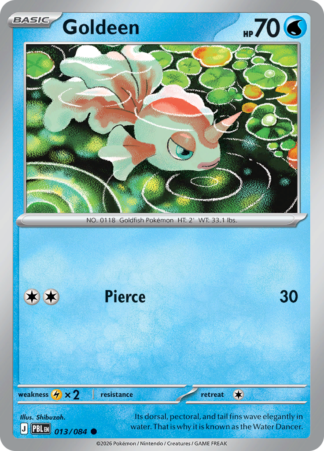 Goldeen 13 / 0