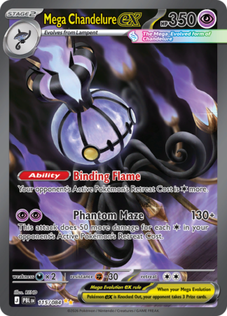 Mega Chandelure ex 115 / 0