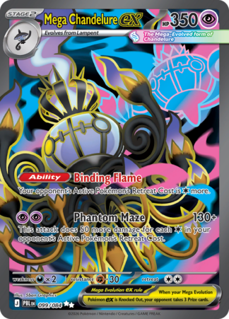 Mega Chandelure ex 99 / 0