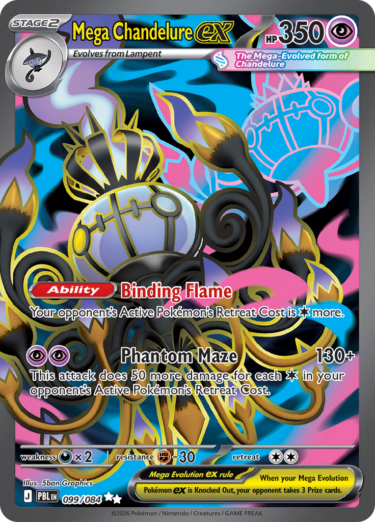 Mega Chandelure ex 99 / 120