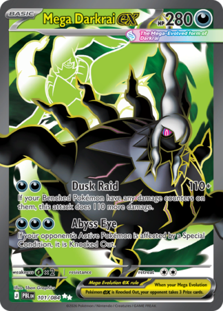 Mega Darkrai ex 101 / 0