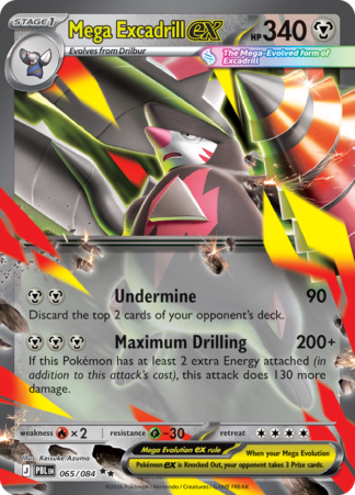 Mega Excadrill ex 65 / 0
