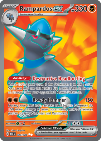 Rampardos ex 100 / 0