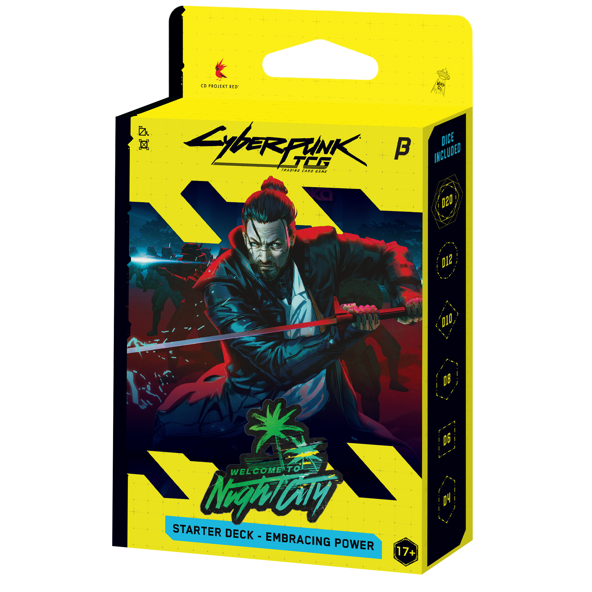 Cyberpunk TCG: Welcome to Night City – Embracing Power Retail Starter Deck
