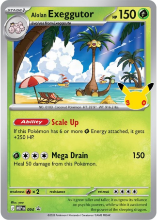 Alolan Exeggutor MEP 094 / 0