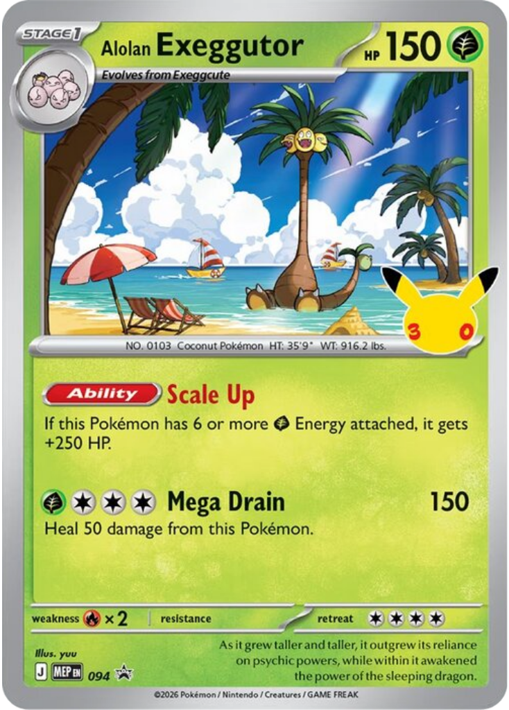 Alolan Exeggutor MEP 094 / 0