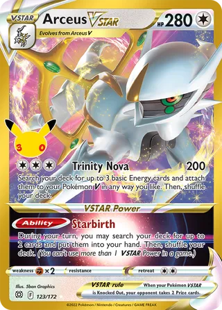 Arceus VSTAR BRS123 / 0
