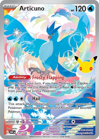 Articuno 132 / 0