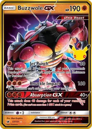 Buzzwole GX CIN057 / 0