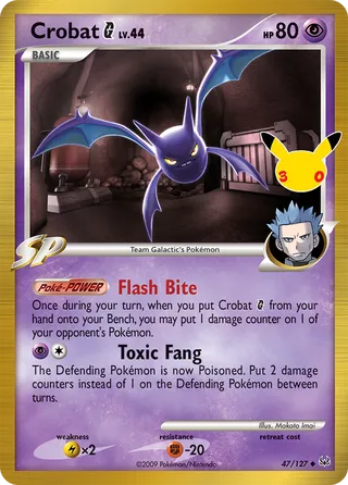 Crobat [G] Lv.44 PL047 / 0