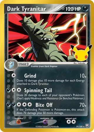 Dark Tyranitar TRR019 / 0