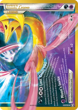 Darkrai & Cresselia LEGEND TM100 / 0