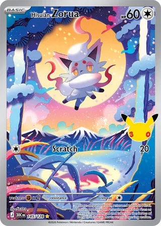 Hisuian Zorua 145 / 0