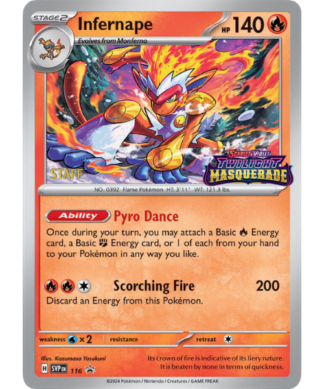 Infernape SVP 116 / 150