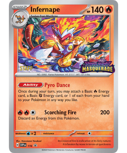 Infernape SVP 116 / 150
