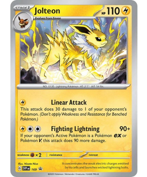 Jolteon SVP 169 / 150