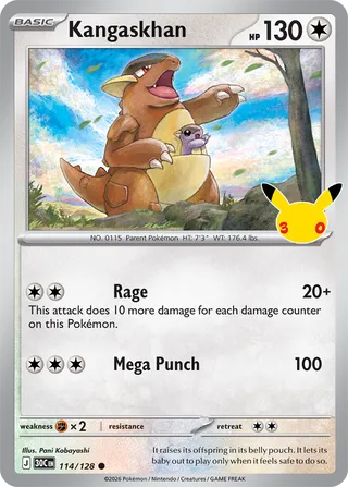 Kangaskhan 114 / 0